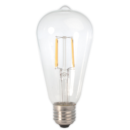 Εικόνα της LED Filament Λάμπα ST64 E27 4W Θερμό Λευκό