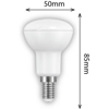Εικόνα της Ε14 Λάμπα Led Bulb R50 6Watt Φυσικό Λευκό