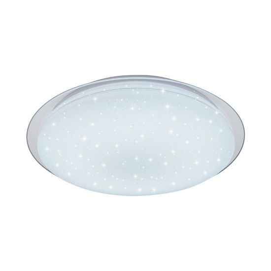 Εικόνα της LED Φωτιστικό Οροφής Εναλλαγής Χρωμάτων 3000K-6400K Matt Λευκό + Dotty Sparkle 40W Ψυχρό Λευκό