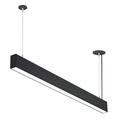 Εικόνα της LED Linear Κρεμαστό Φωτιστικόs Linkable UGR<19 50W Μάυρο Φυσικό Λευκό