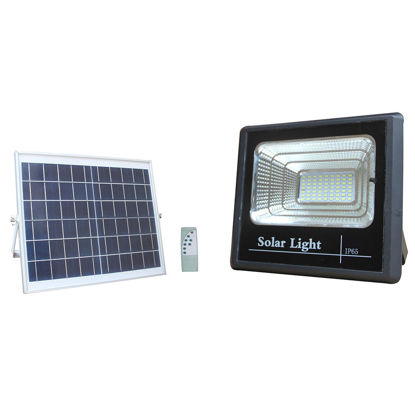 Εικόνα της LED Ηλιακός Προβολέας + Φωτοβολταϊκό Πάνελ EQUIV. 40W Ψυχρό Λευκό