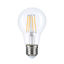 Εικόνα της Led Λαμπά A60 E27 Filament Dimmable 4Watt Θερμό Λευκό