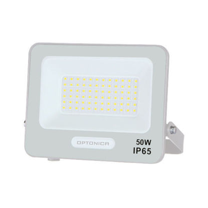 Εικόνα της Προβολέας Led Λευκός SMD 50W 120° IP65 Ψυχρό Λευκό