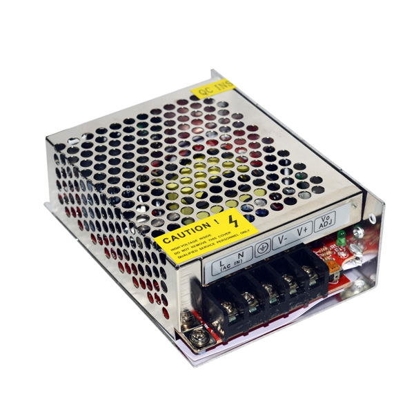 Τροφοδοτικό Μεταλλικό 60W για 12V Led Ταινία 5A Σταθεροποιημένο