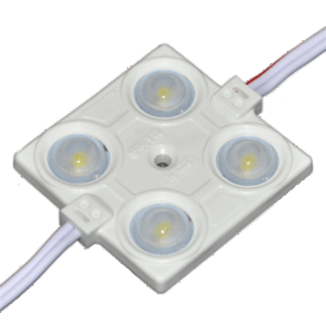 LED LENS MODULE 4 2835 160° DC12V 2.4W IP65 6500K