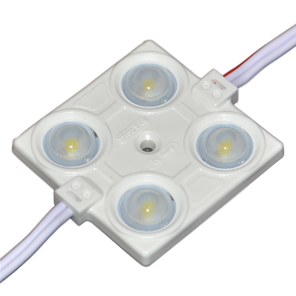 LED LENS MODULE 4 2835 160° DC12V 2.4W IP65 6500K