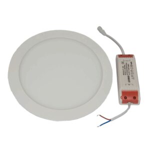 Φωτιστικό οροφής στρογγυλό  panel Led χωνευτό 24watt Θερμό λευκό