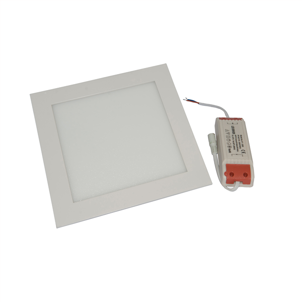 Φωτιστικό οροφής τετράγωνο panel Led χωνευτό 6watt Θερμό λευκό