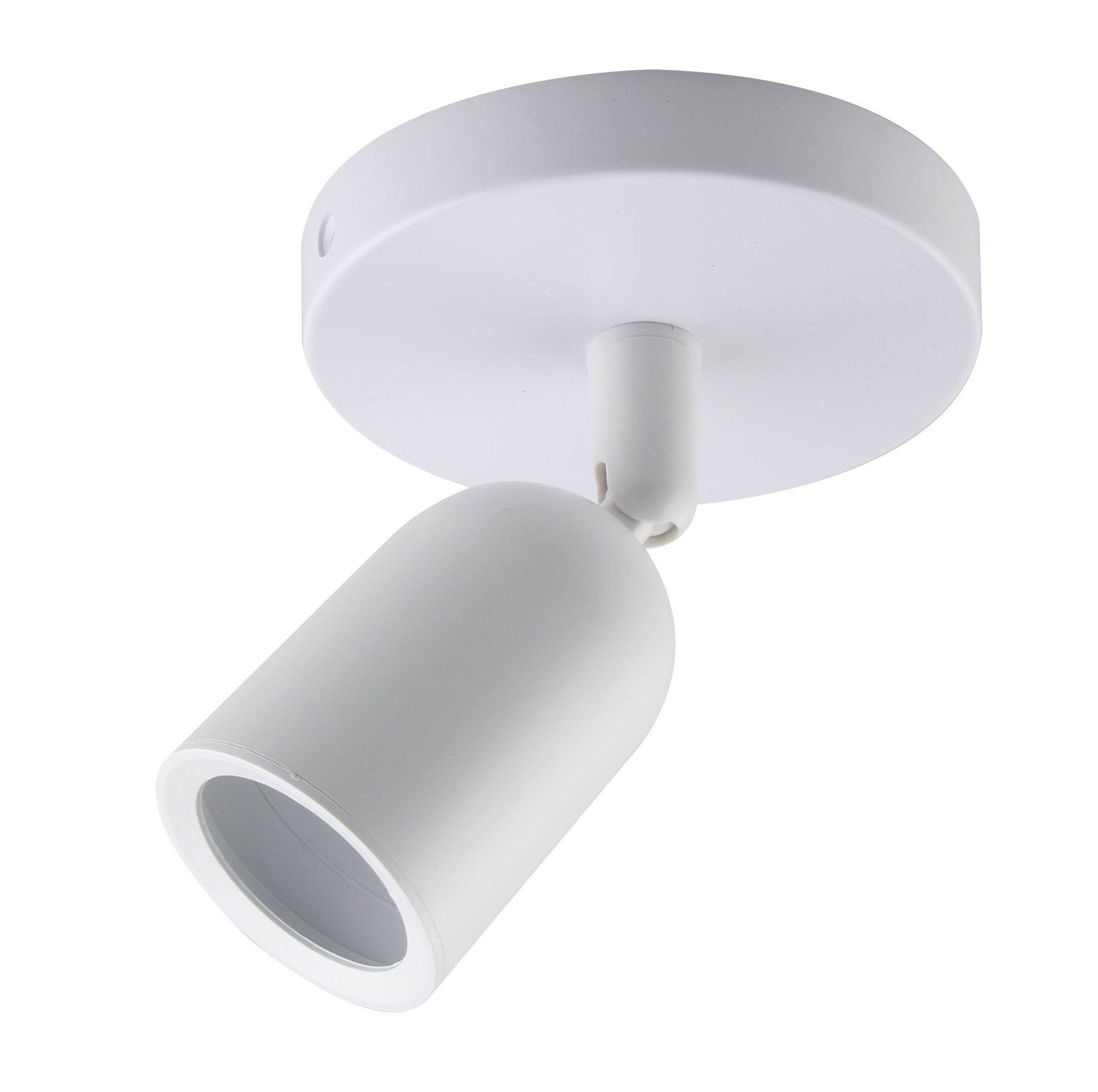 Βάση Σποτ Οροφής Πλαστική GU10 Λευκή