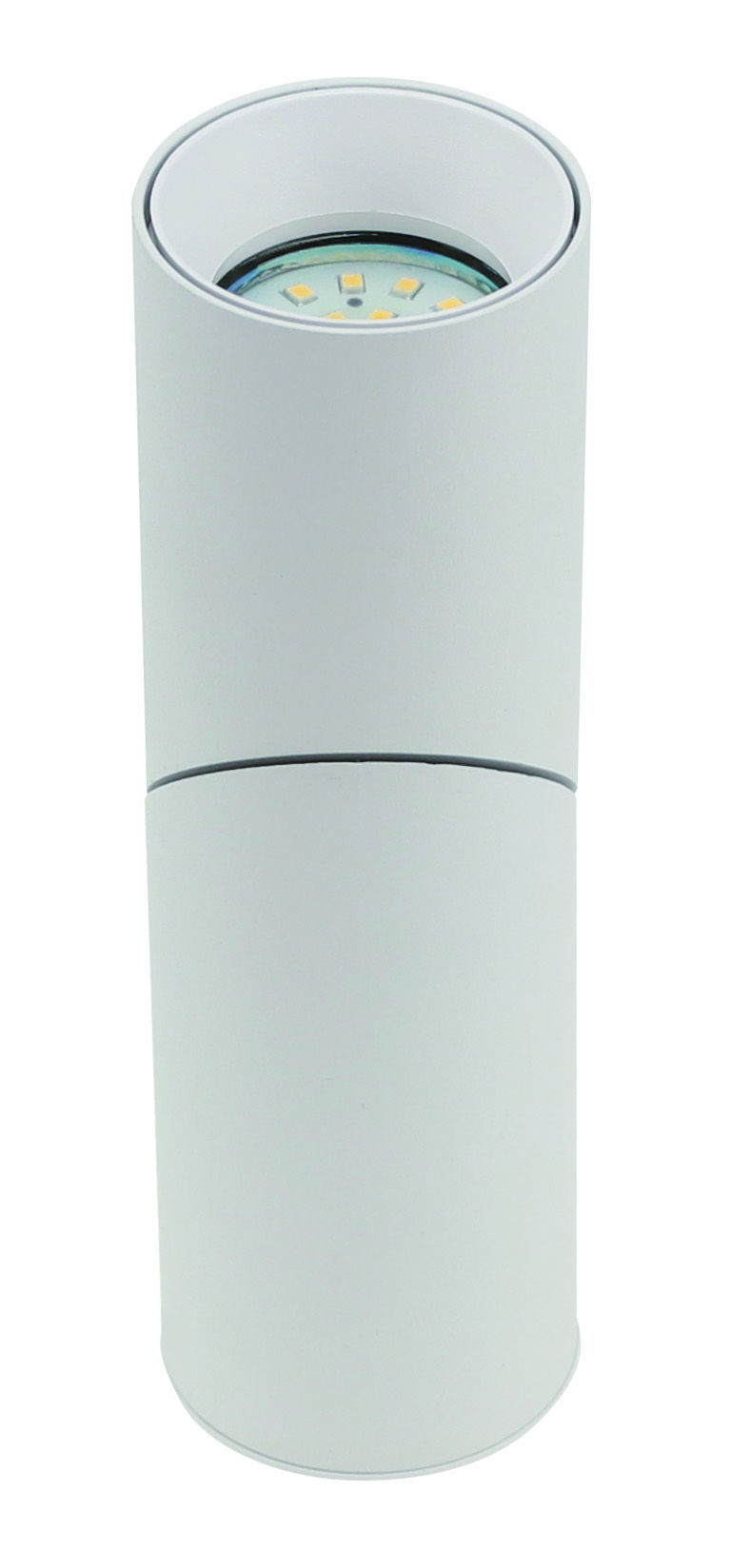 Βάση Σποτ Οροφής Αλουμινίου Κινητή GU10 Λευκή