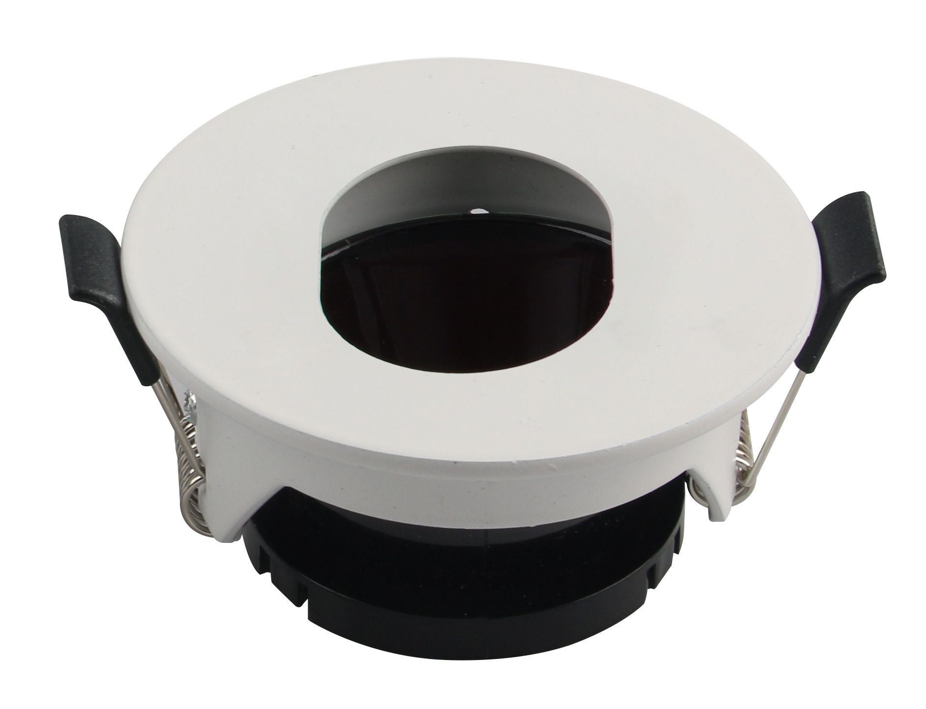 Βάση Σποτ Χωνευτή Αλουμινίου Στρογγυλή Max35W GU10 Λευκή