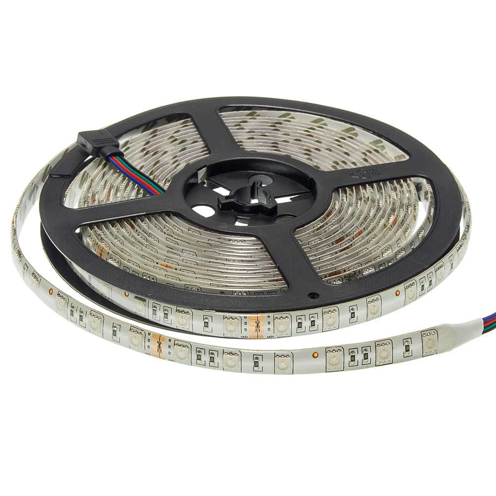 Ταινία Led DC:12V 5050 SMD IP54 14.4W/m Eπαγγελματικής Χρήση RGB
