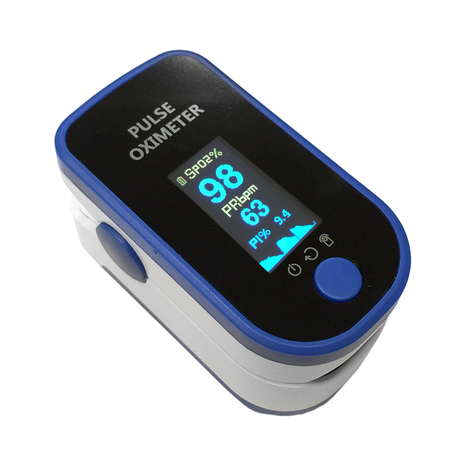 Μετρητής Οξυγόνου, Παλμογράφος με Έγχρωμη Οθόνη