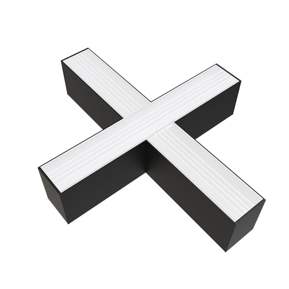 LED Σύνδεση Γραμμικού Σχήματος 15W Μάυρο Φυσικό Λευκό Slim Linkable