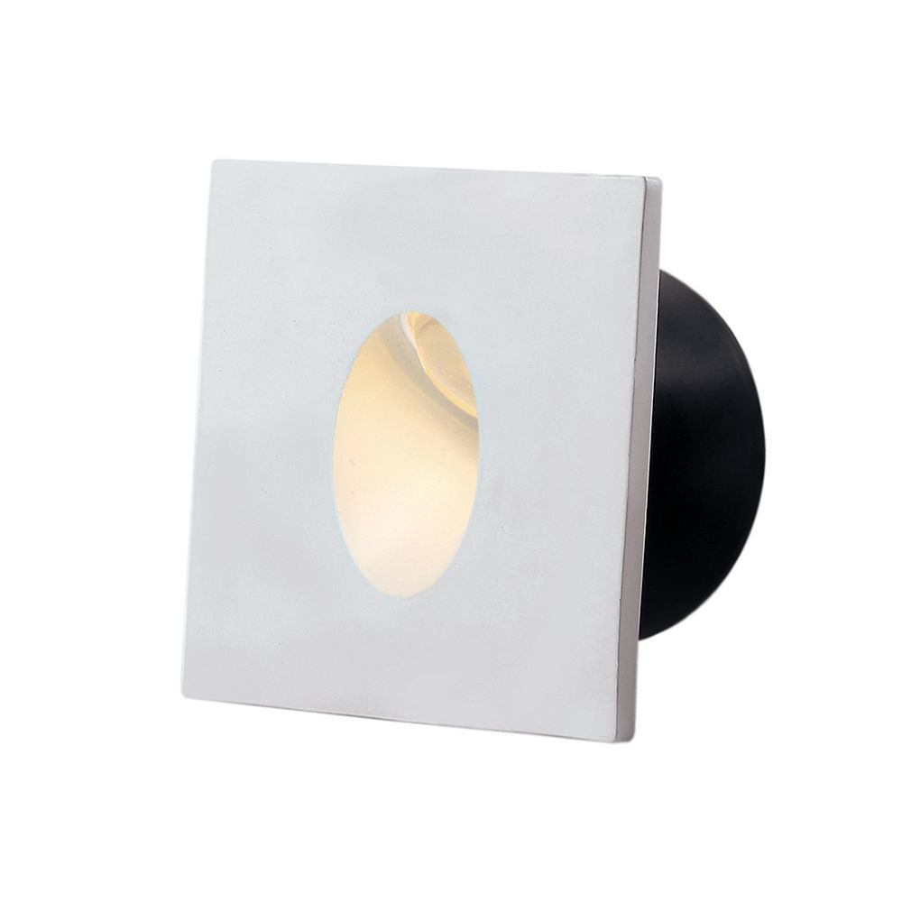 LED Φωτιστικό Για Σκάλες Λευκό Τετράγωνο 3W Φυσικό Λευκό