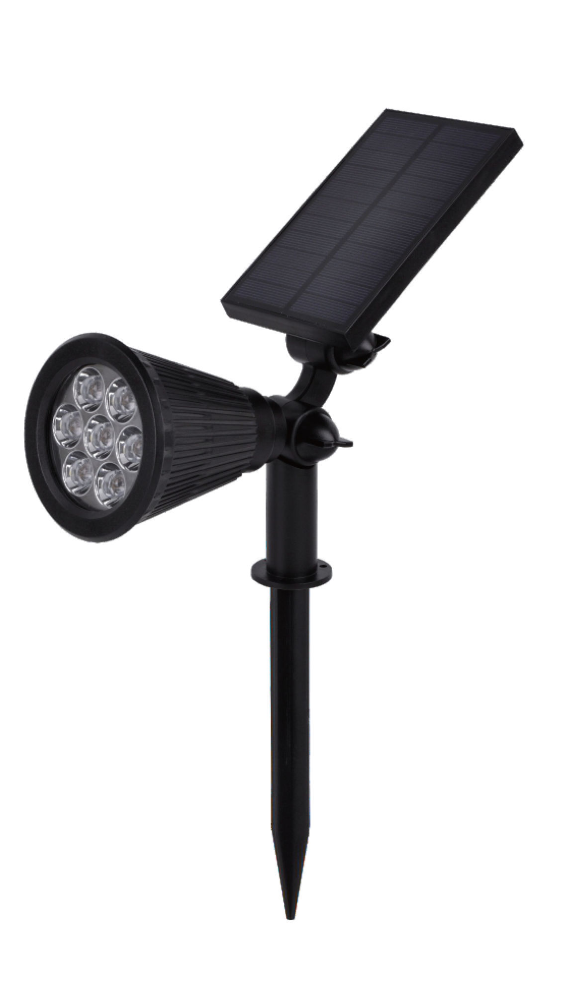 LED Ηλιακό Φωτιστικό Κήπου 1.5W/6V 1.5W Μπλέ