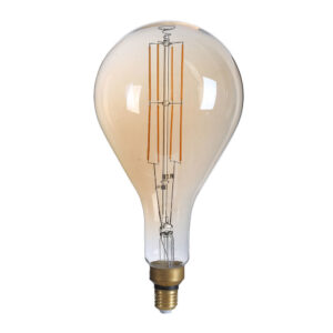 Led Λάμπα E27 PS160 Gold Glass Dimmable 8Watt Θερμό Λευκό