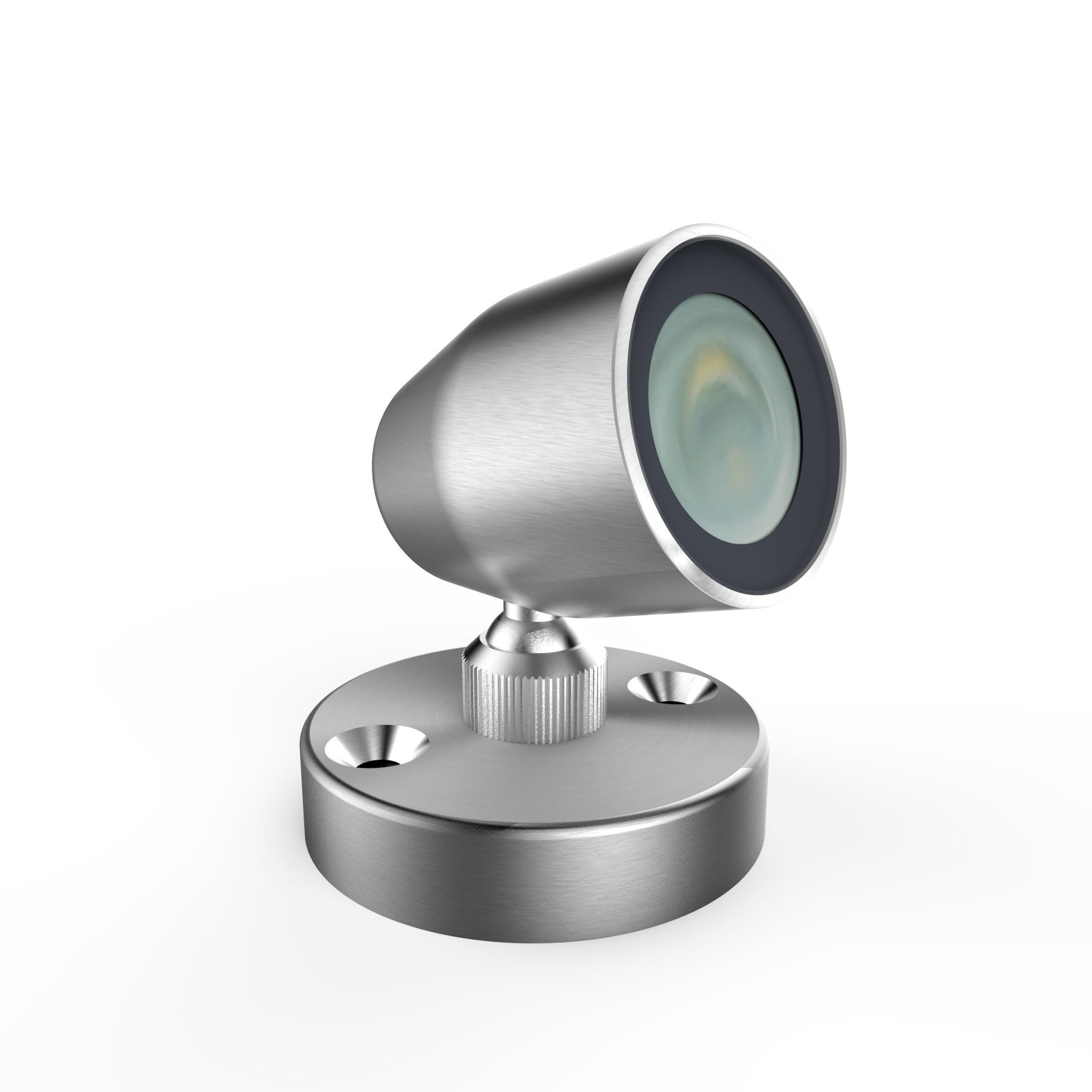 LED Pond Φωτιστικό Τοίχου Ground 1.3W Θερμό Λευκό