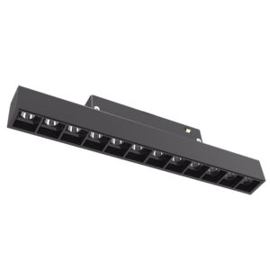 LED Μαγνητικό Φωτιστικό Ράγας M20 12-Heads 12W Φυσικό Λευκό