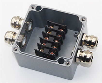 Αδιάβροχο Αλουμινένιο Κουτί Διακλάδωσης IP68 - 4 Terminals