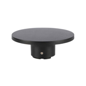 LED Φωτιστικό Μαύρο Επιτοίχιο IP65 Θερμό Λευκό