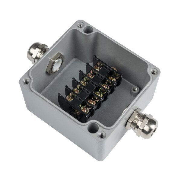 Αδιάβροχο Αλουμινένιο Κουτί Διακλάδωσης IP68 - 2 Τερματικά