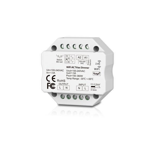 WiFi & RF AC Triac Dimmer