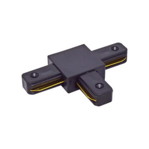 Σύνδεσμος Ταφ Μονοφασικής Ράγας 2 Επαφών Μαύρος