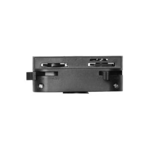 Αντάπτορας Μονοφασικής Ράγας 2 Επαφών Μαύρος