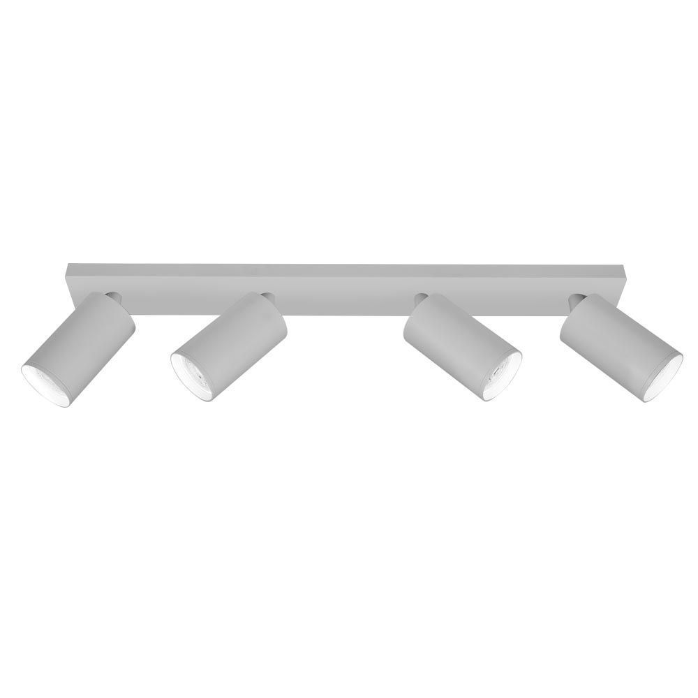 Φωτιστικό Spot Οροφής Lux Παραλληλόγραμμο 4xGU10 Λευκό