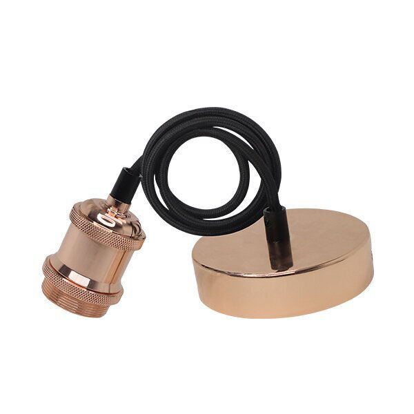 Κρεμαστό Φωτιστικό Vintage σε Ορείχαλκο με Ε27 Ντουί