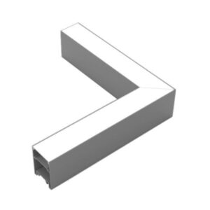 LED Γραμμικός Κρεμαστός Ασημί Γωνιακός Σύνδεσμος 10W για SKU: 5471 Ψυχρό Λευκό