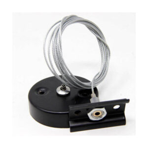 Σετ Ανάρτησης 4 καλωδίων 5m για Μαγνητική Ράγα, Μαύρο