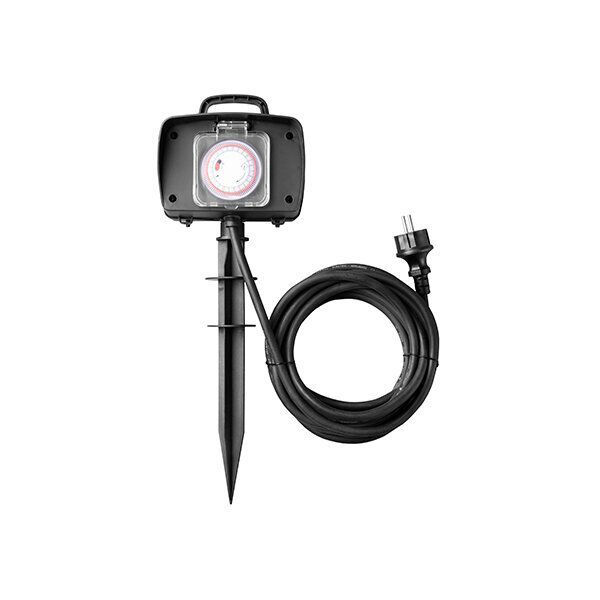 Προέκταση Καρφωτή Κήπου 2 Θέσεων με Χρονοδιακόπτη 5M