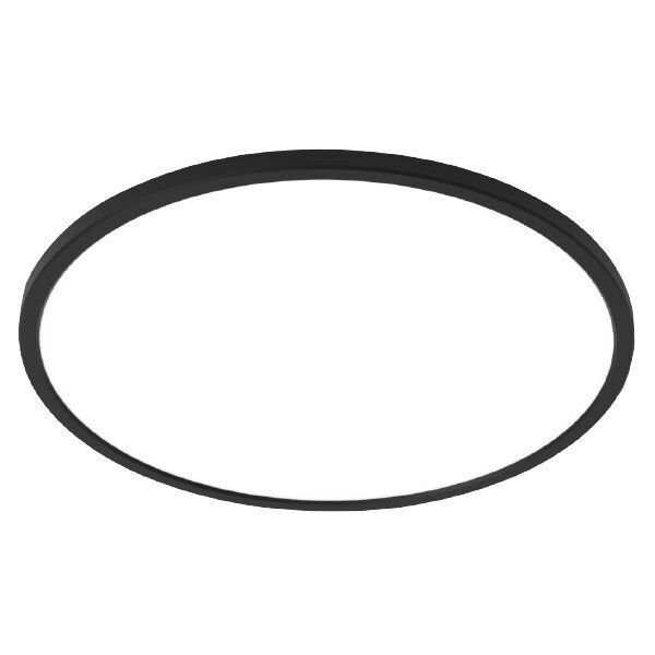 Led Μαύρο Φωτιστικό Οροφής Στρογγυλό 18W CCT+RGB