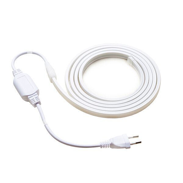 Led Ταινία Αδιάβροχη COB 10 W/m 220V με Γαλακτερή Επίστρωση Ψυχρό Λευκό