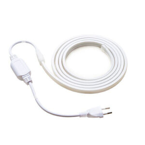 Led Ταινία Αδιάβροχη COB 10 W/m 220V με Γαλακτερή Επίστρωση Φυσικό Λευκό