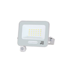 Προβολέας Led Λευκός SMD 20W 120° IP65 με Ανιχνευτή Κίνησης Ψυχρό Λευκό