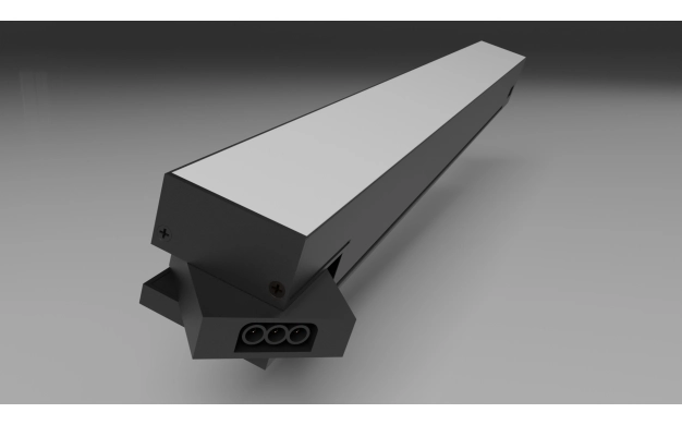 LED Γραμμικό Αρθρωτό Μαύρο 24W Modular Series CCT - Image 2