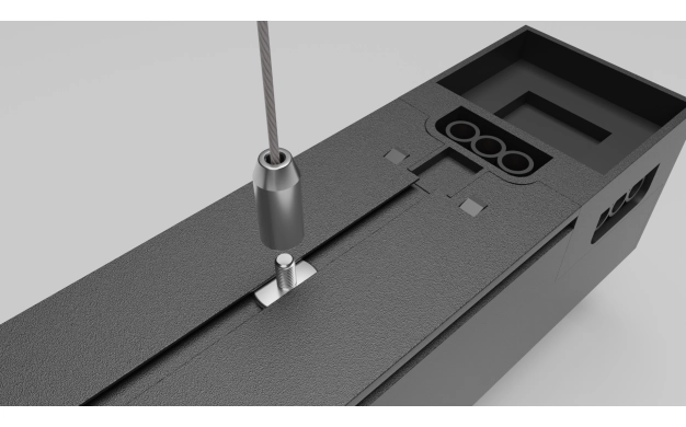 LED Γραμμικό Αρθρωτό Μαύρο 24W Modular Series CCT - Image 7