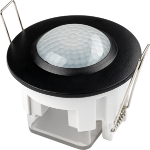 Ανιχνευτή Κίνησης Υπερύθρων 360° Μαύρος (Με Ρυθμίσεις Φωτεινότητας/ Χρονοκαθυστέρησης)