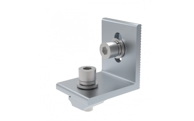 Γωνιακή Βάση Ράγας για Ηλιακά πάνελ 40mm