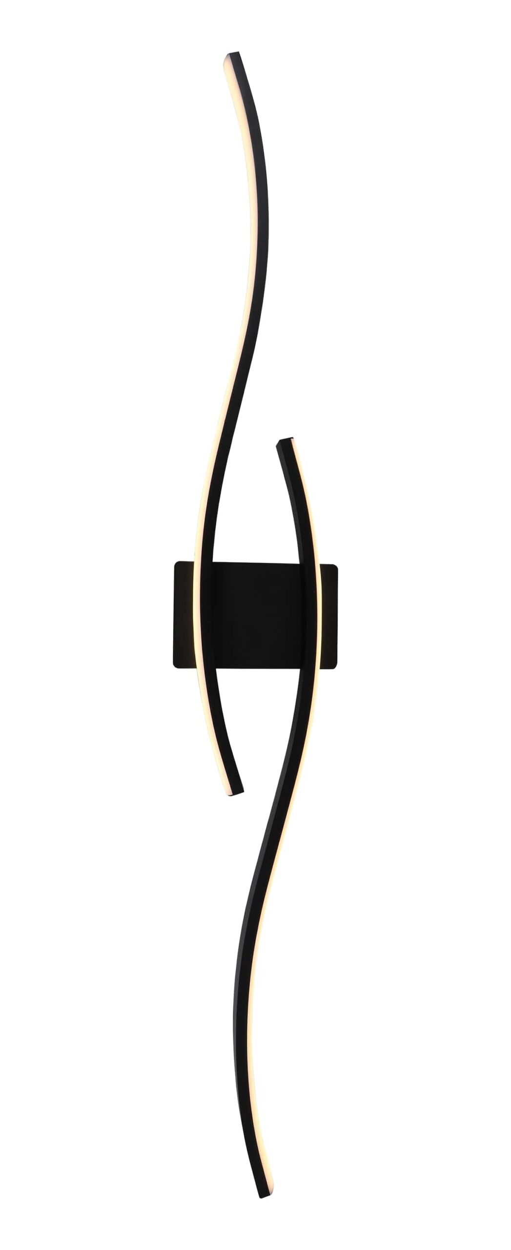 Led Φωτιστικό Οροφής/ Επίτοιχο Μαύρο 21W Θερμό Λευκό