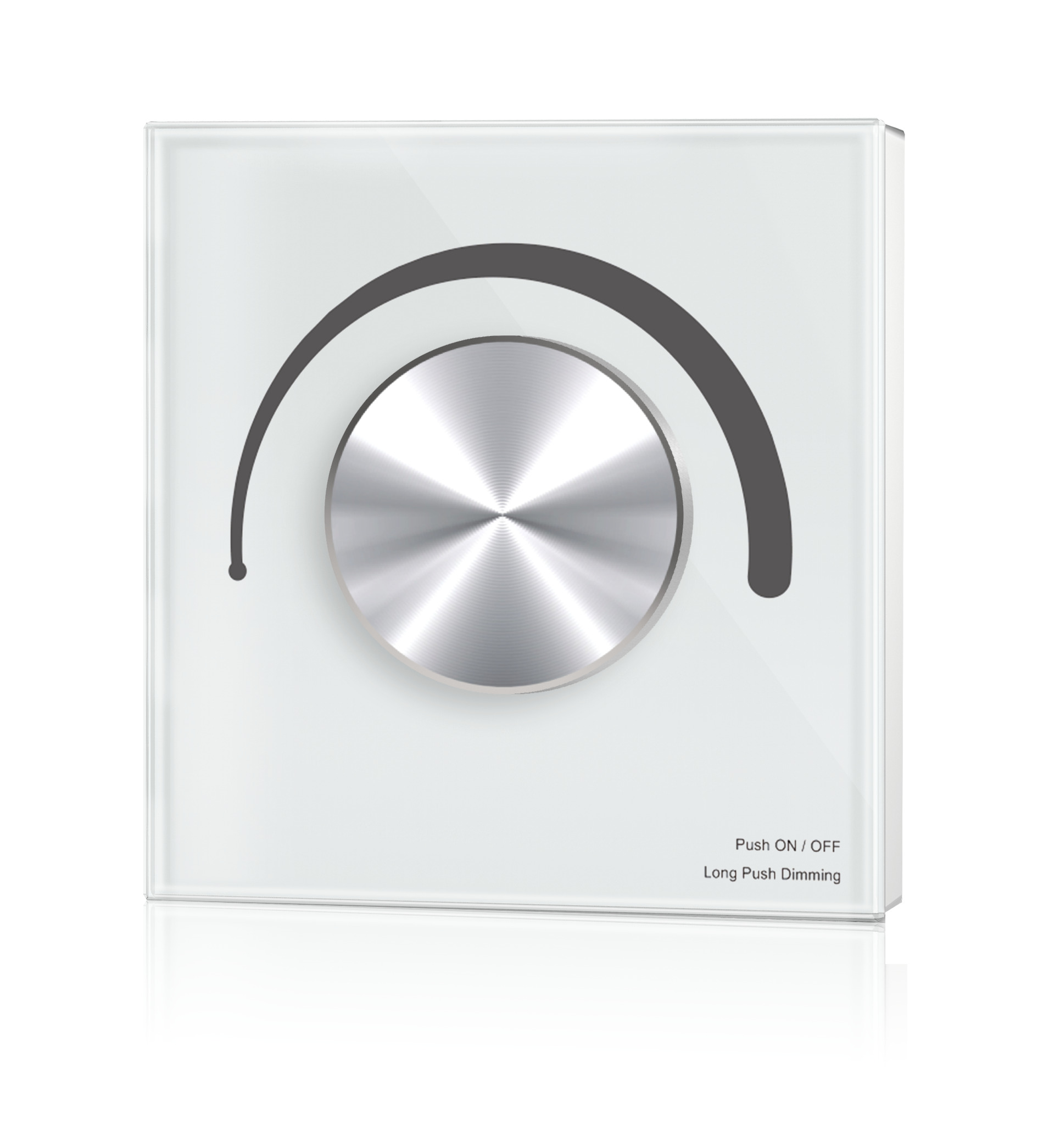 Επίτοιχο Dimmer LED 0-10V Περιστροφικό