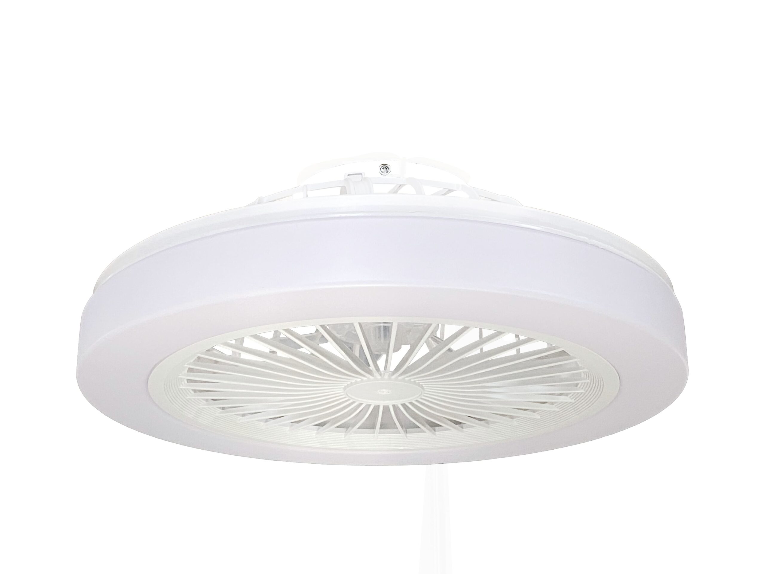 Led Λευκός Ανεμιστήρας/ Φωτιστικό Οροφής 36W CCT + Τηλεχειρισμός
