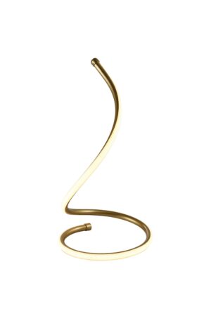 Led Επιτραπέζιο Σατινέ Φωτιστικό 12W Θερμό Λευκό