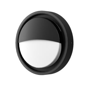 Led Επίτοιχο Φωτιστικό Μαύρο 30W CRI>80 IP65 Θερμό Λευκό