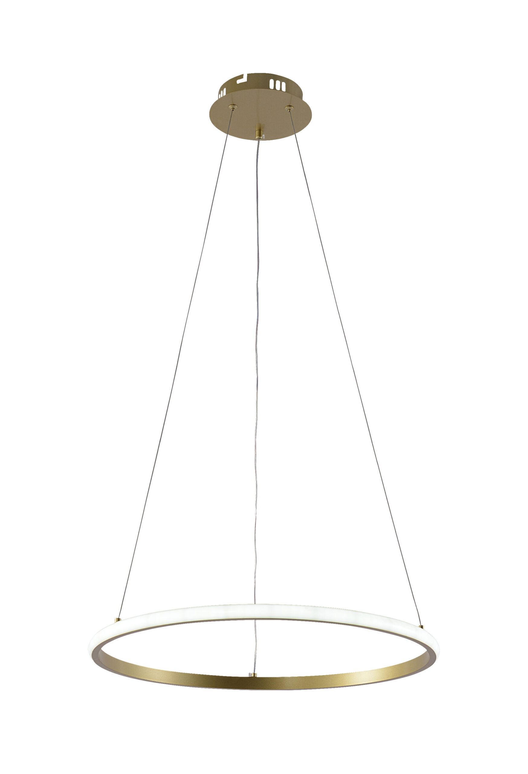 Led Κρεμαστό Λευκό Φωτιστικό CCT 30W Dimmable + Τηλεχειρισμός