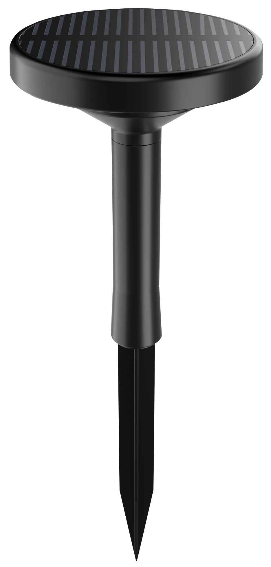 Led Ηλιακό Φωτιστικό Κήπου Καρφωτό 1W Ψυχρό Λευκό IP65