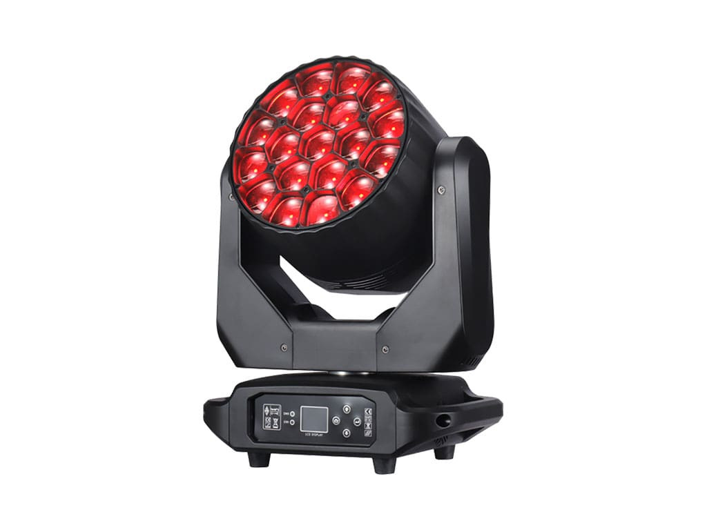 Led Κινούμενη Κεφαλή 19x40W RGBW 4σε1